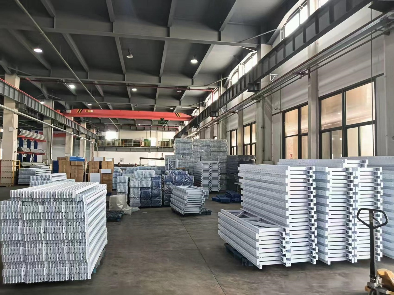 Powder Coated Rack Components Warehouse