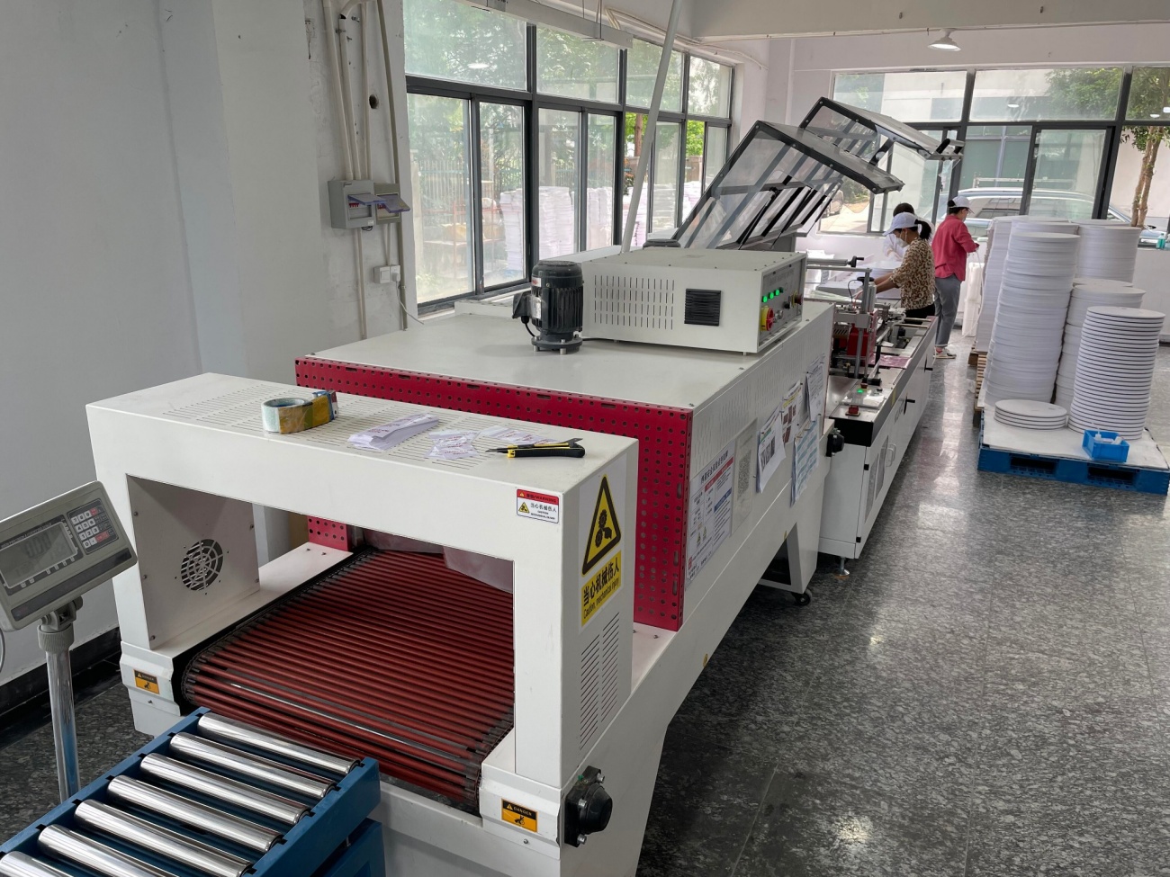 Protective Wrapping and Heat Shrink Packaging Line