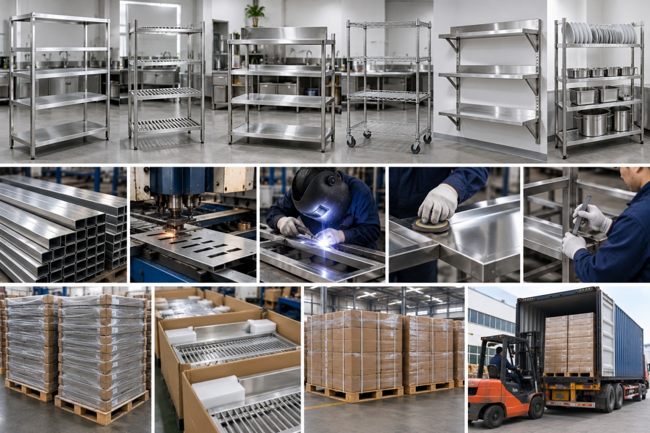 Stainless Steel Kitchen Racks